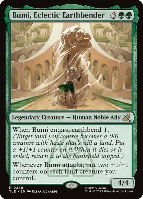 Bumi, Eclectic Earthbender\nAvatar: The Last Airbender Eternal\nSingle\nMagic The Gathering